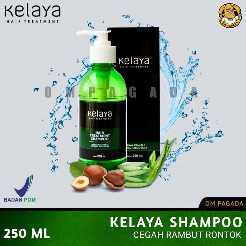 100% ASLI Shampo Kelaya Hair Treatment Shampo Anti Botak Dan Ketombe