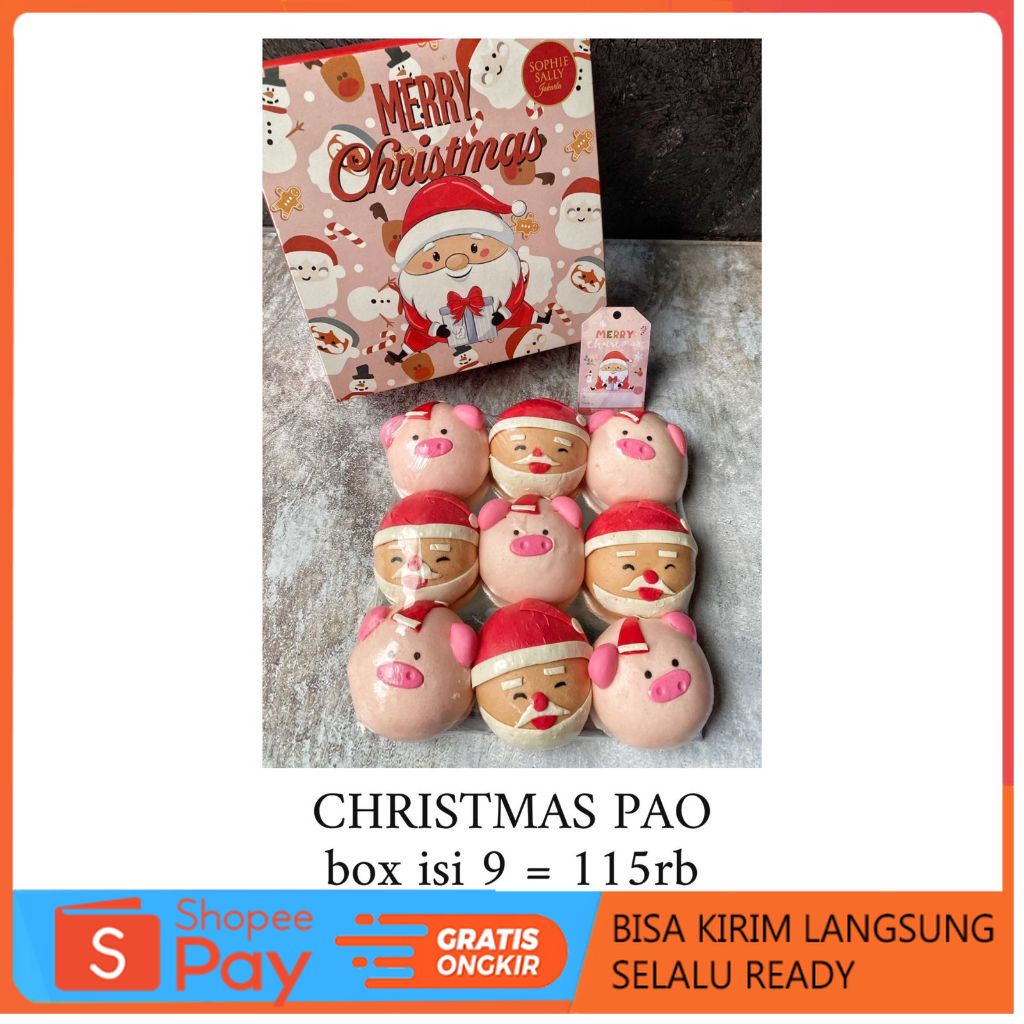 

Diskon Natal BAKPAO PIGGY SANTA BOX PAKET HAMPERS NATAL / CHRISTMAS EDITION 2023 Promo 12.12