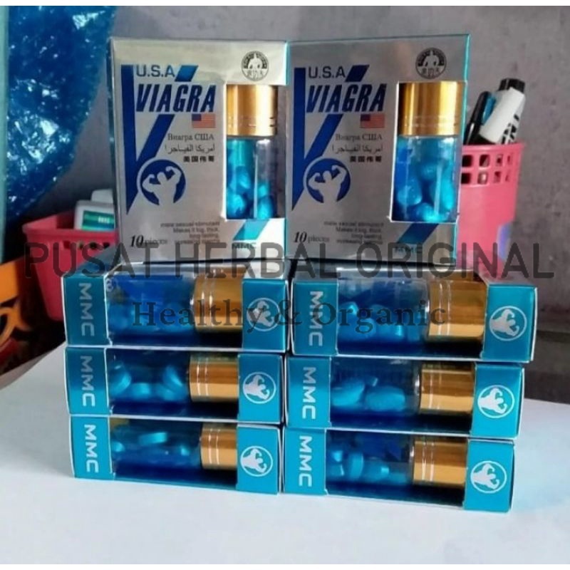 ViagraPfizerUsa100MG |Viagra1Pfizer100 MG MMC BLUE 10Pils JOS PATEN( Gratis Ongkir)