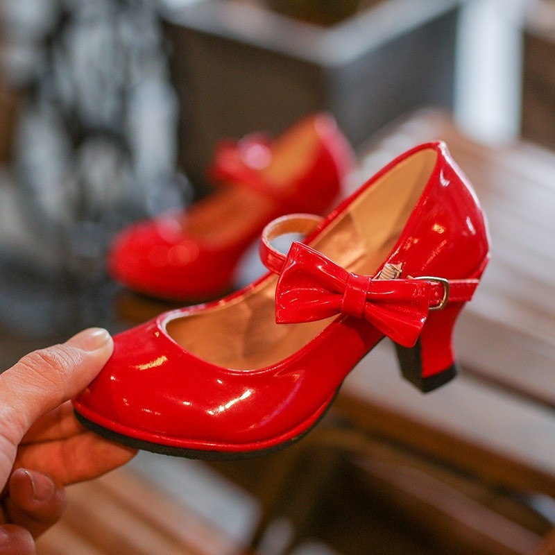 Sepatu Natal Anak Perempuan2023 / Sepatu Pesta Anak Perempuan Terbaru / Sandal Heels Pesta Anak Pere