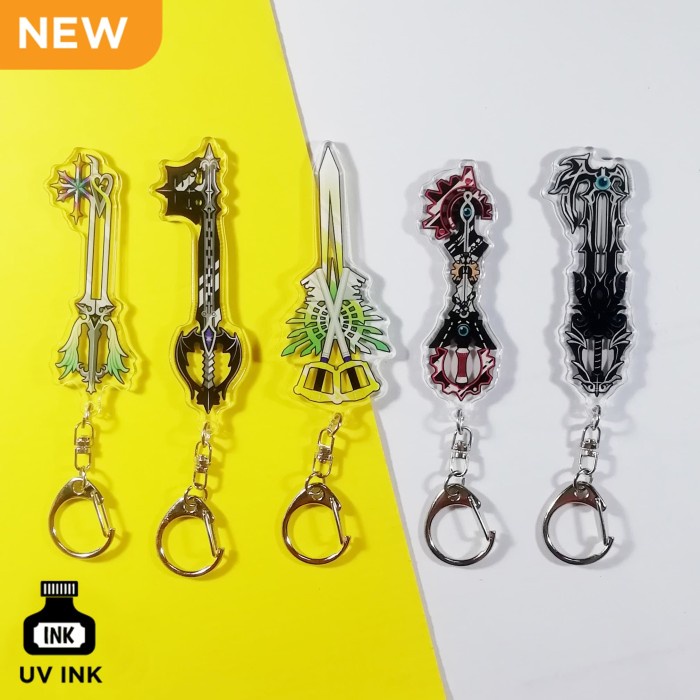 KA97 Gantungan Kunci Keyblade Kingdom Hearts - oblivion