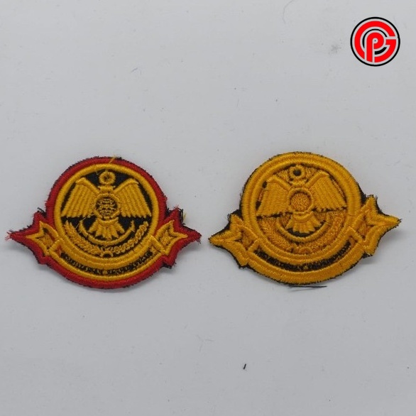 Best Seller Bordir Timbul Pin Perhubungan / Bordir Logo Timbul Pin Perhubungan / Logo Bordir Timbul 