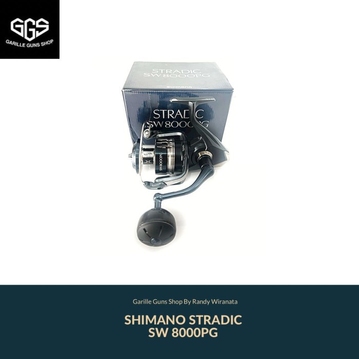 [STOK TERBATAS] Reel Shimano Stradic SW8000PG