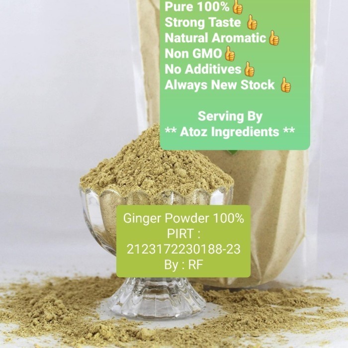 

BISA COD - JAHE BUBUK 100 GR / GINGER POWDER 100 GR