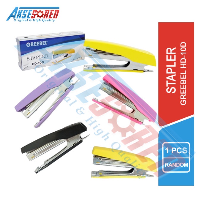

Aksesoren Stapler Warna Greebel / Klip Kertas / Dokumen / Hekter / Jepretan / Staples / Cekrekan Greebel / Jegrekan