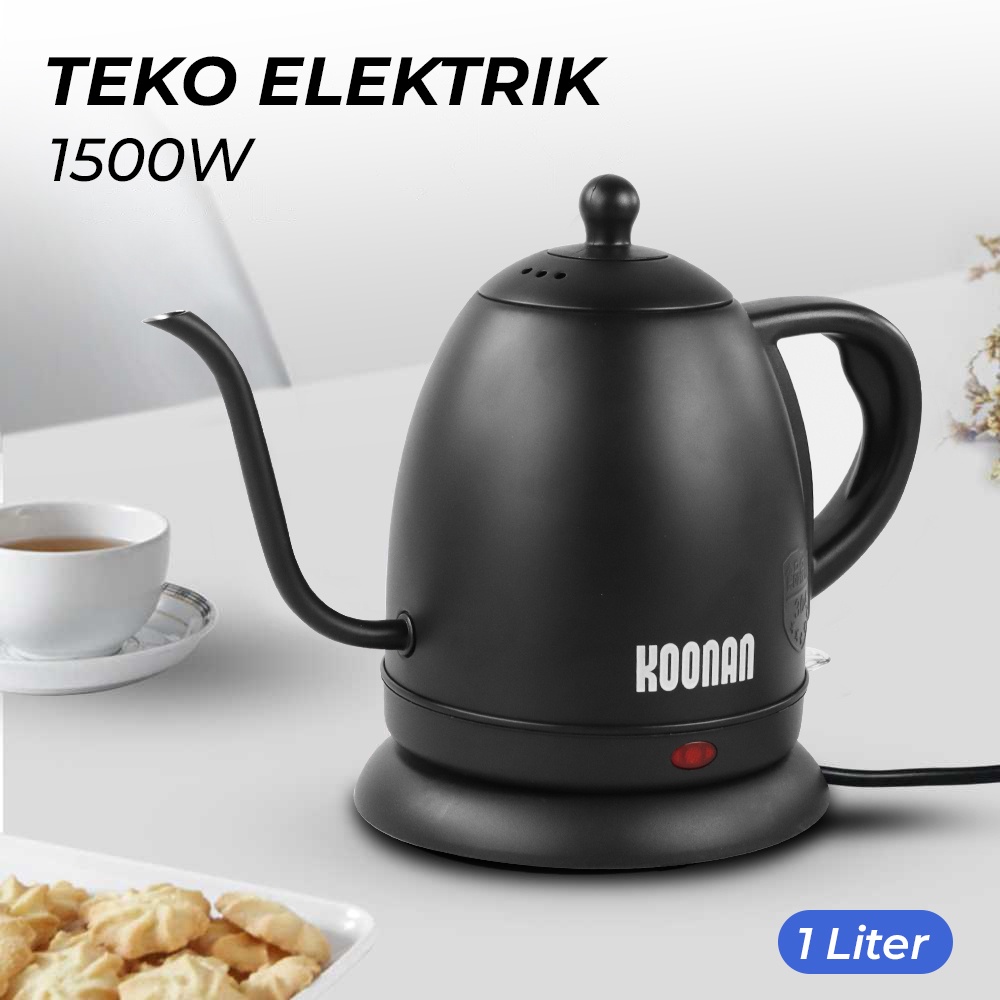 K2  Teko Mug Ceret Gelas Elektrik Pemanas Air 1.1 liter Electric Kettle Teko Listrik Foldable Collap