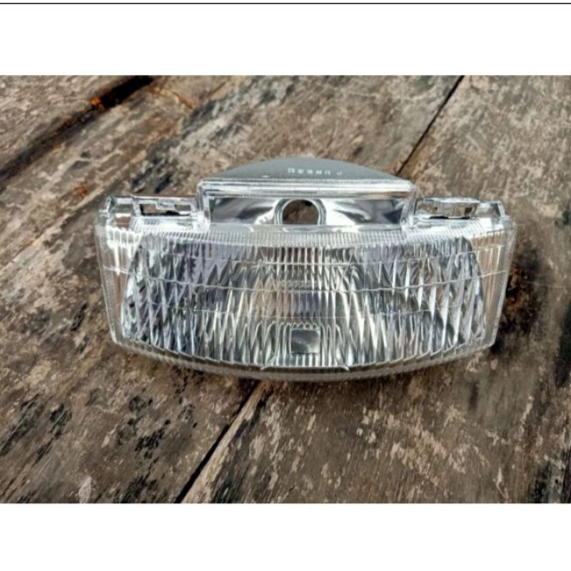 reflektor lampu depan Suzuki Shogun kebo tornado.lampu depan tornado