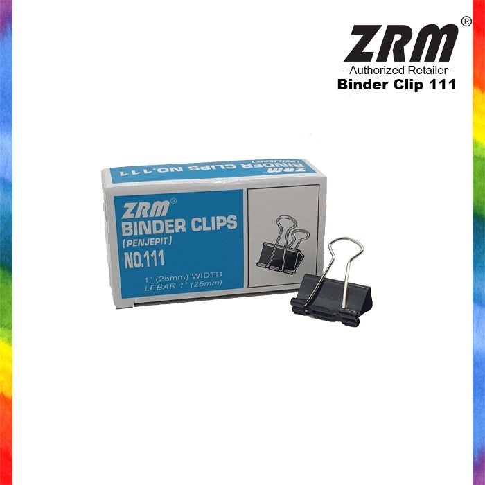 

Binder Klip ZRM No. 111 (1 Box isi 12 Pcs)