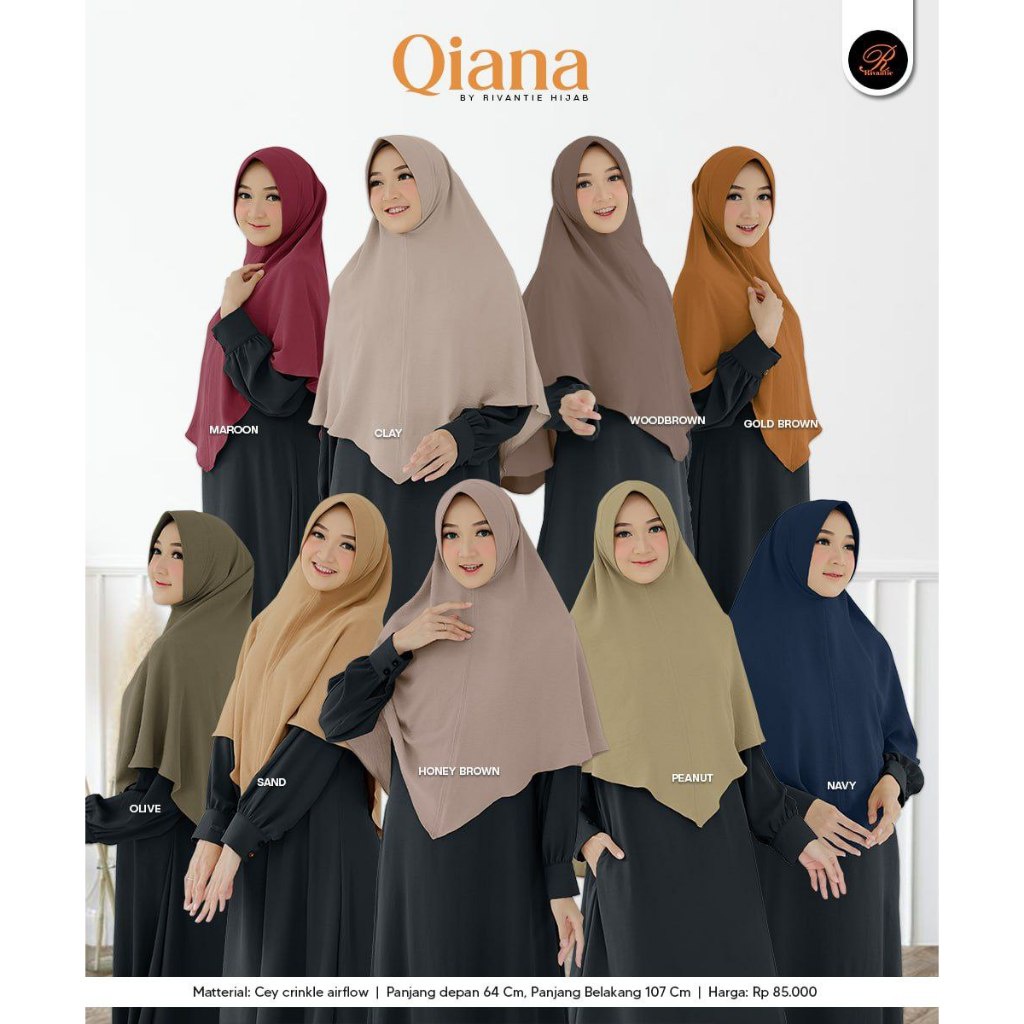HIJAB QIANA RIVANTIE / HARGA TERMURAH
