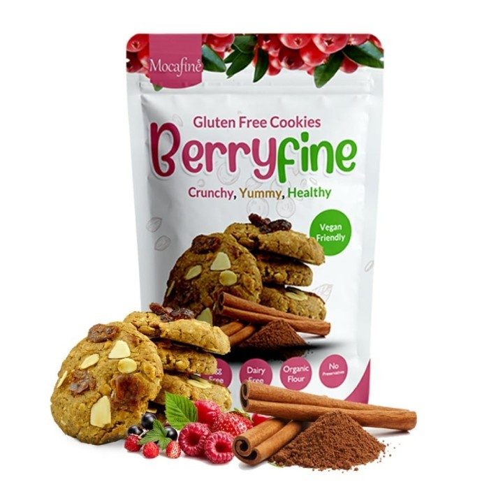 

[SUKSES] MOCAFINE GF COOKIES BERRYFINE 150GR