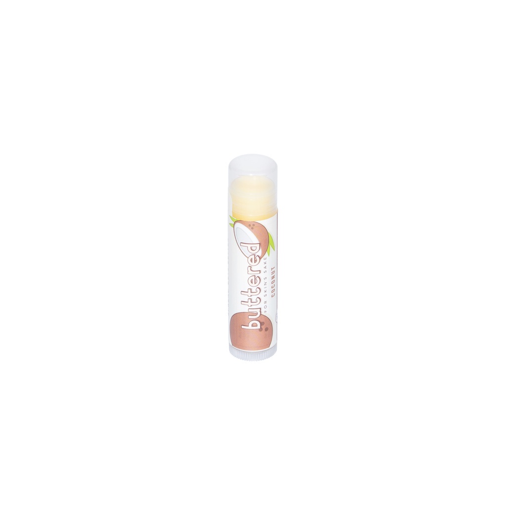 Buttered Premium Lip Balm SPF 15 - Coconut