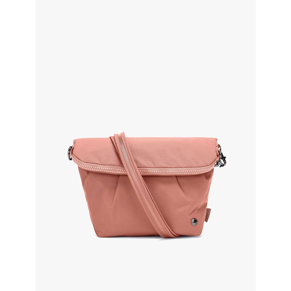 Tas Selempang Pacsafe Pacsafe® CX Anti-Theft Convertible Crossbody Econyl Rose