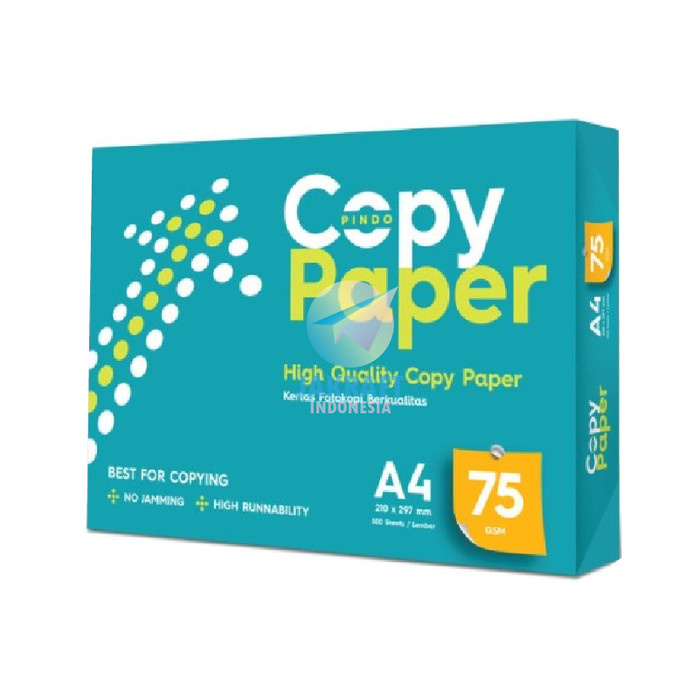 

Kertas HVS COPY PAPER A4 75 (70) Gsm Gram / Setara