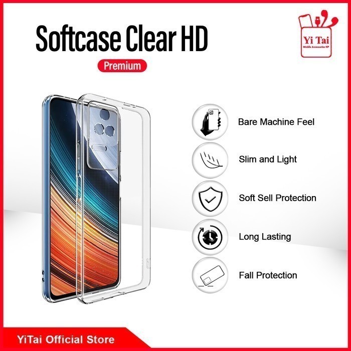 YI TAI - Yc06 Case Bening Clear Oppo Reno 2F 2Z 7Z 5G 8Z 5G