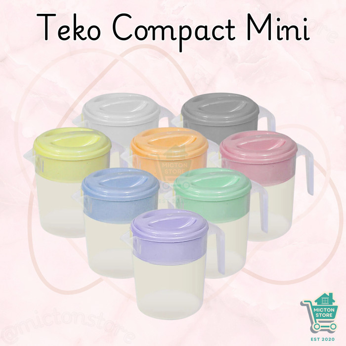 MICTON Teko Mini Pastel Premium Teko Air Serbaguna Tahan Lama Bergaya Modern  Ketel Ceret Poci Kendi