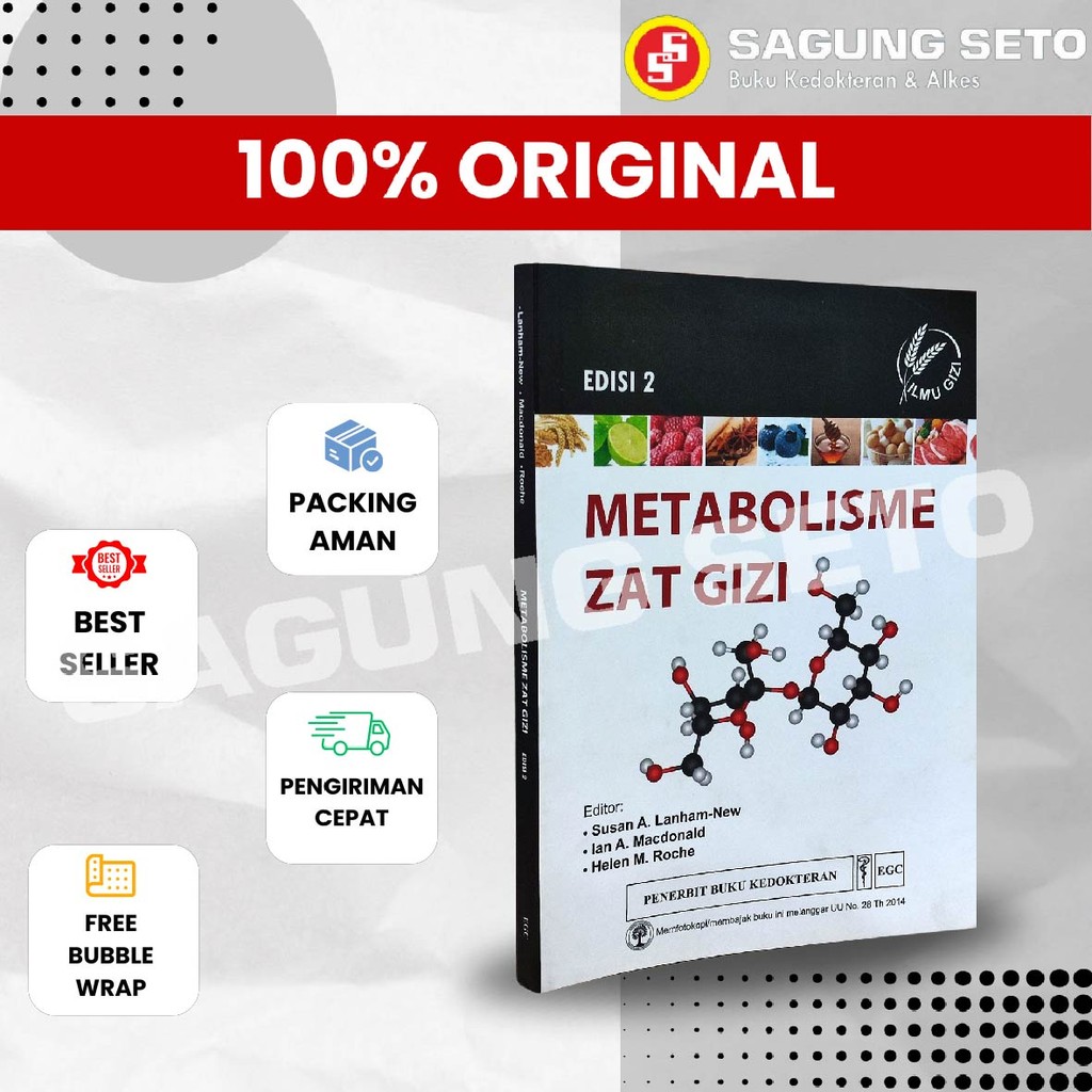 BUKU METABOLISME ZAT GIZI EDISI 2 - SUSAN