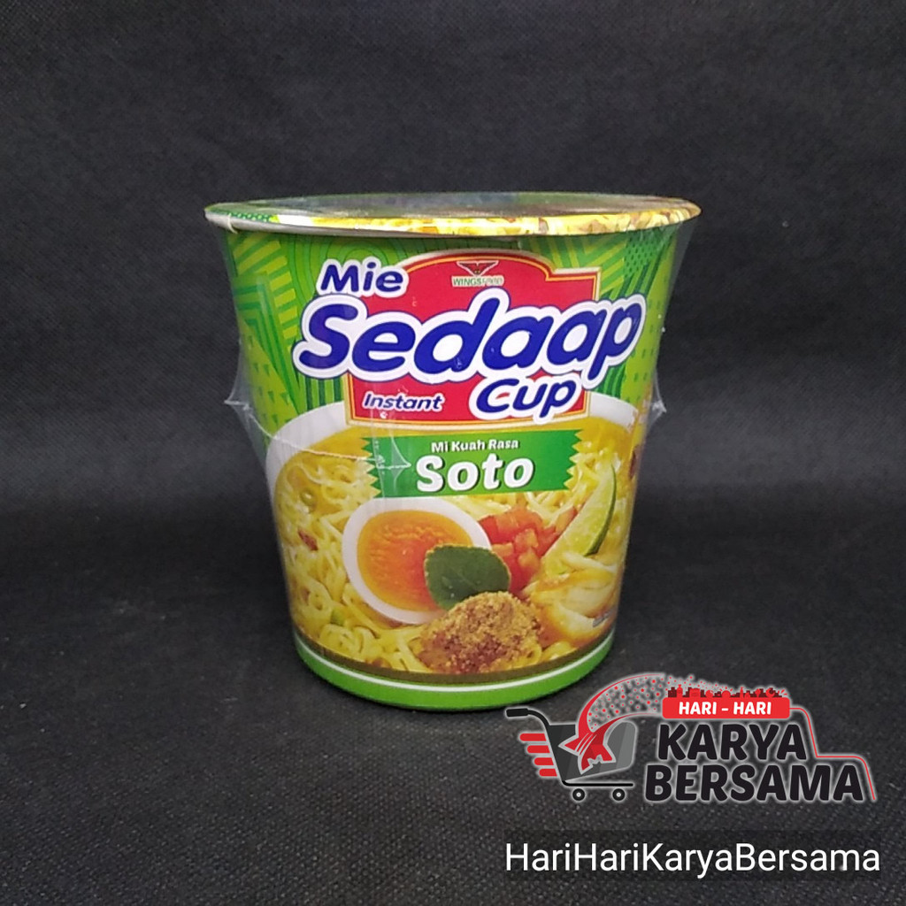 

MIE INSTAN MIE SEDAAP SEDAP CUP SOTO 81GR