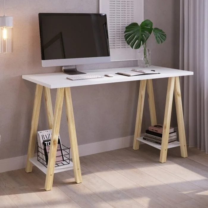 Meja Kantor Meja Belajar Meja Kayu Pinus Meja Kayu Jati Belanda