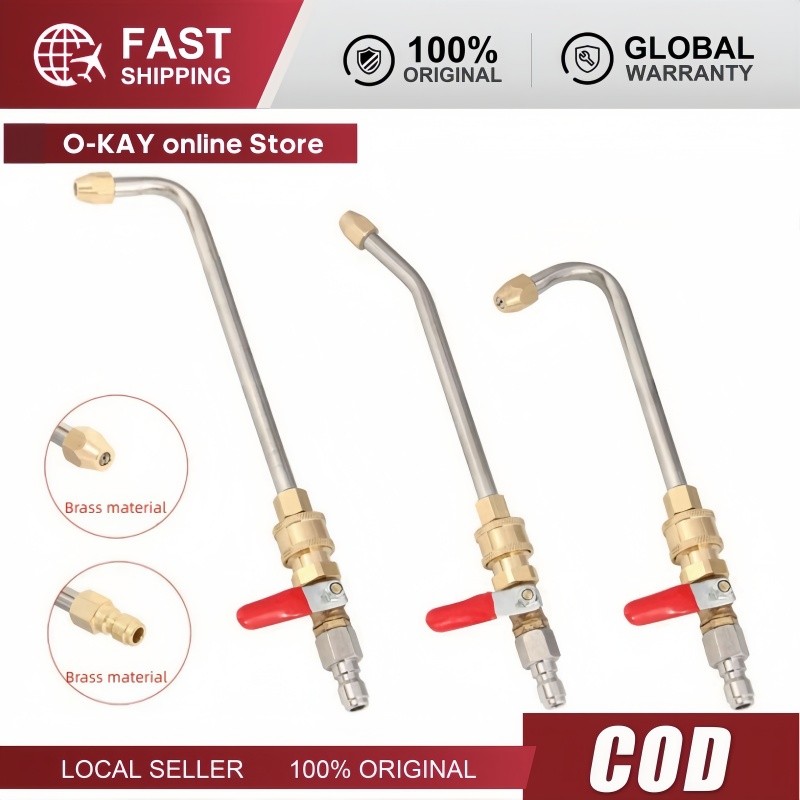 Nozzle Ekstensi Pipa Mesin Cuci Mobil 1/4 Quick Release
