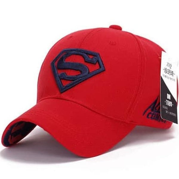 [COD] Topi Baseball Superman Premium/ Topi Distro Casual Pria Wanita Bordir/ Topi Import Original Un
