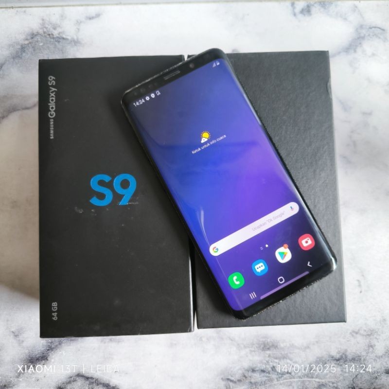 Samsung S9 Second Original Resmi SEIN murah