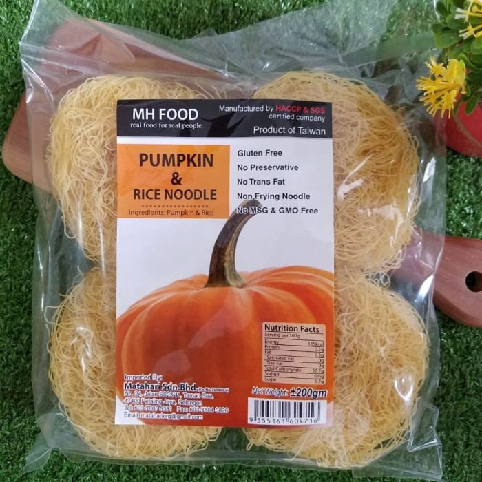 

MH Food Pumpkin & Rice Noodle 200g