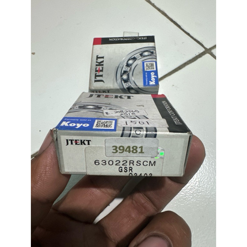 Laher bearing gardan/girbox 6302 KOYO Beat, vario, scoopy, pcx, adv