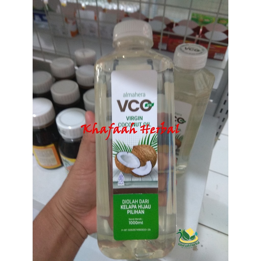 

Almahera VCO Virgin Coconut Oil Diluh Dari Kelapa Hijau Pilihan 1000ml