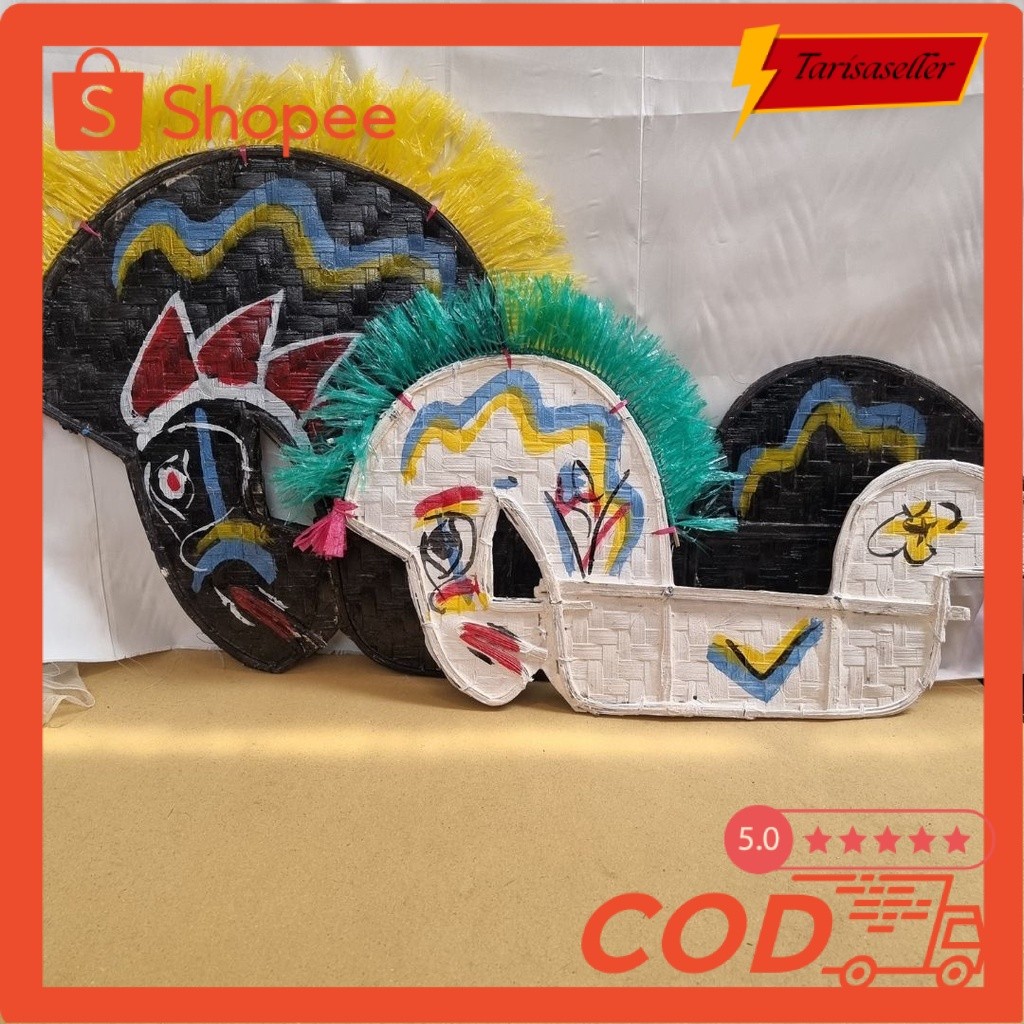 COD  JARAN KEPANG BESAR / JARANAN REOG / Kuda Kepang Lumping Besar Jaranan 80cm / JARANAN DEWASA / S