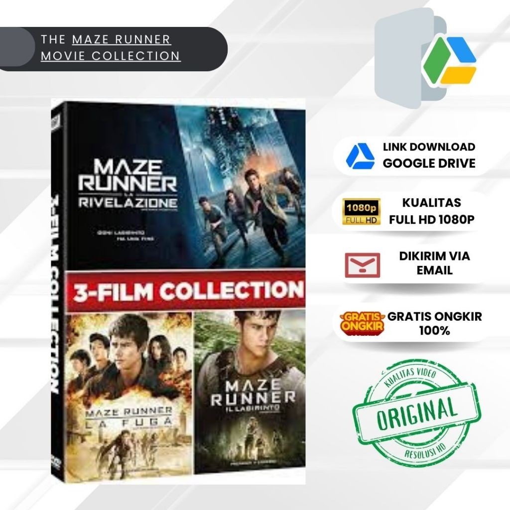 FІLM THE MAZE RUNNER MOVIE COLLECTION 1080P (LІNK GООGLЕ DRІVЕ) - Sarana SB