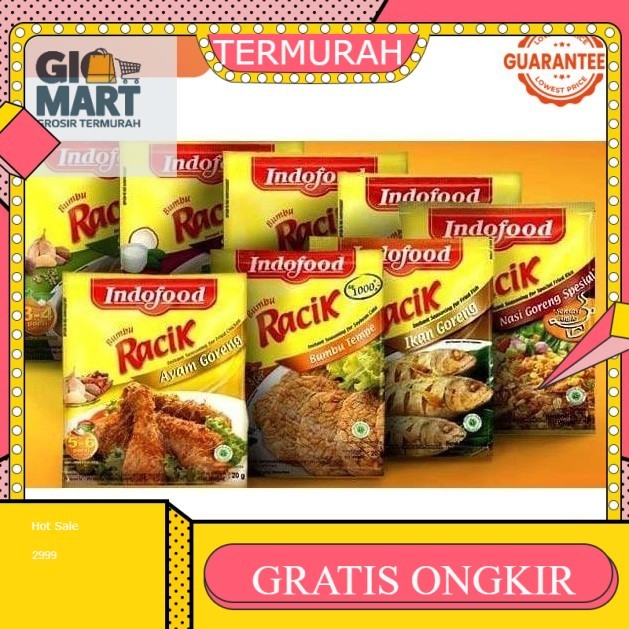 

Indofood Bumbu Racik [10sachet/Renceng]