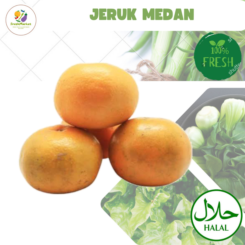 

Jeruk Medan Segar 1 Kg Freshmarketlampung