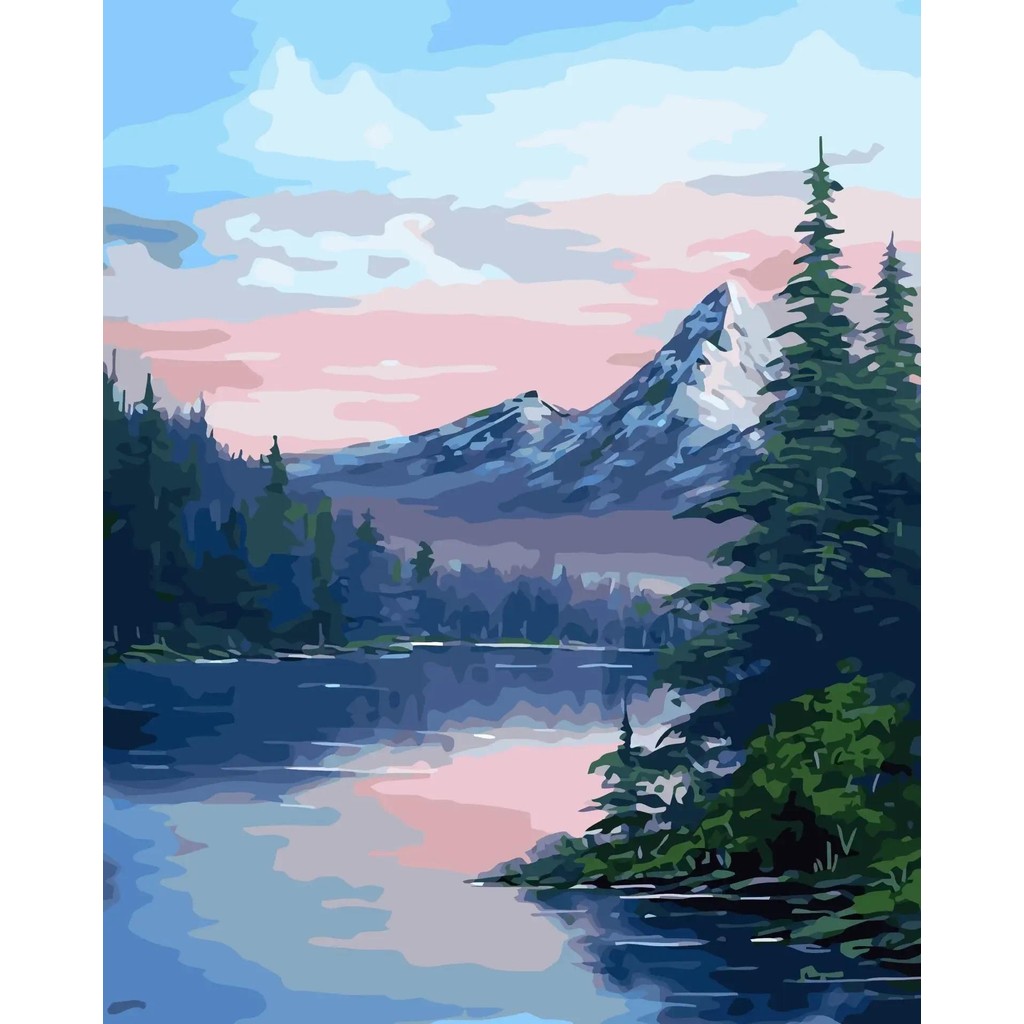 

4751091 Digital oil painting living room decorative painting sofa background wall hanging painting