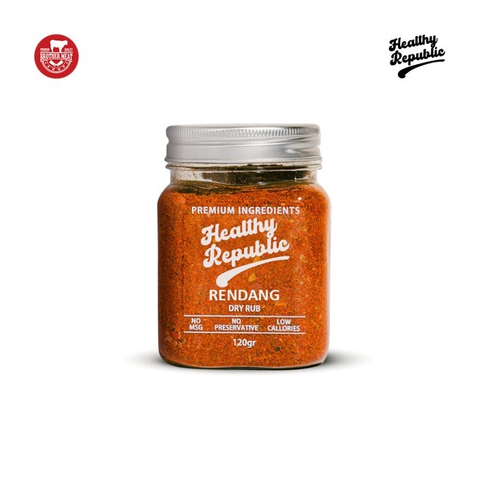

[TERMURAH] Healthy Republic Dry Rub, Bumbu Marinasi Kering Serbaguna 120gr, Brothermeatshop - Rendang