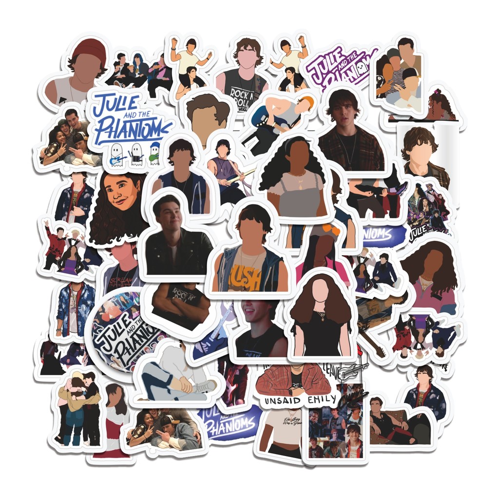 

COD 50 Pcs Stiker Julie And The Phantoms Lucu Anti Air Untuk Dekorasi Notebook Sepeda Skateboard Handphone