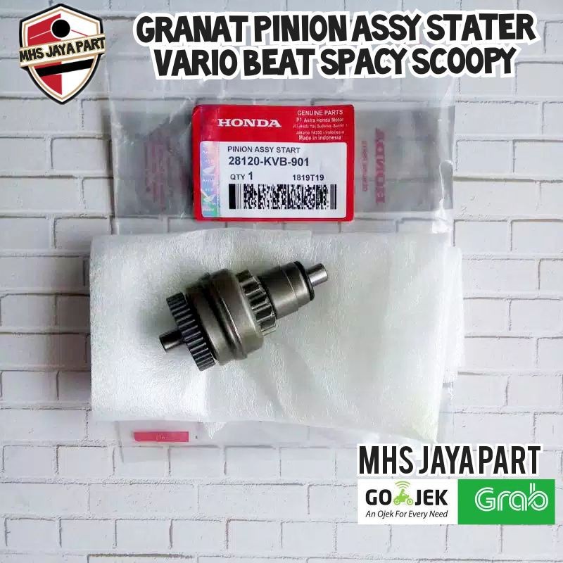 GRANAT PINION ASSY STATER VARIO BEAT SPACY GRANAT BEAT BEAT FI