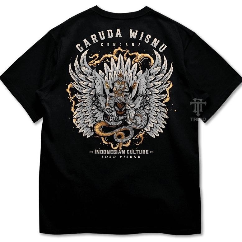 Promo Baju Kaos Garuda Wisnu Kencana T-Shirt GWK Indonesia Culture Series Mithology Budaya Jawa Bali
