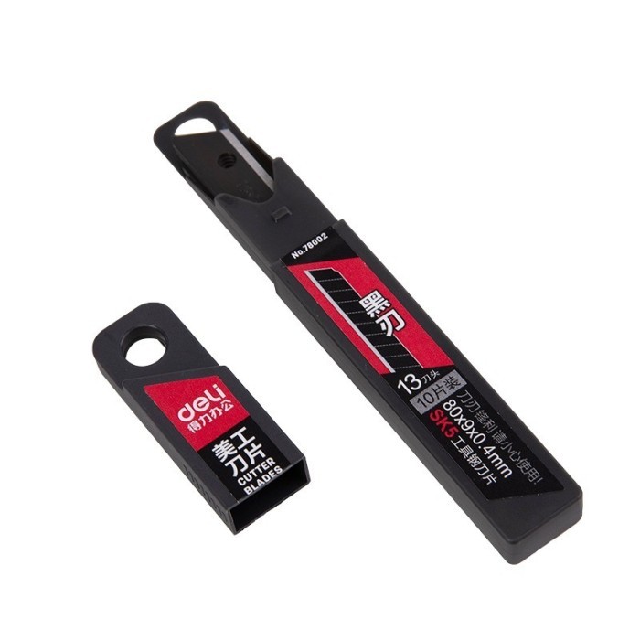 

Deli Cutter Blade / Isi Ulang Cutter SK5 Isi 10 pcs 78002