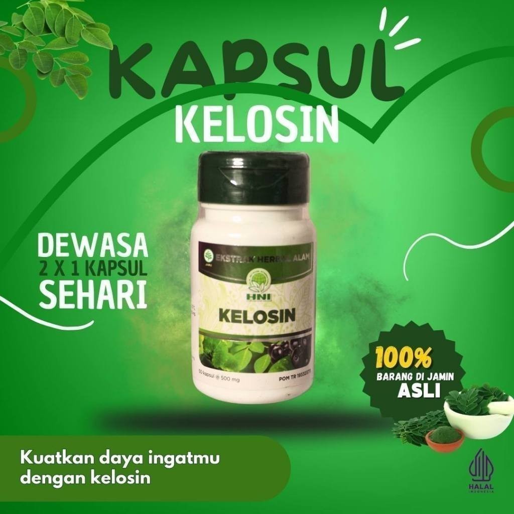 

TERMURAH KELOSIN HNI HPAI MEMPERKUAT DAYA INGAT 50GR EXP 2025