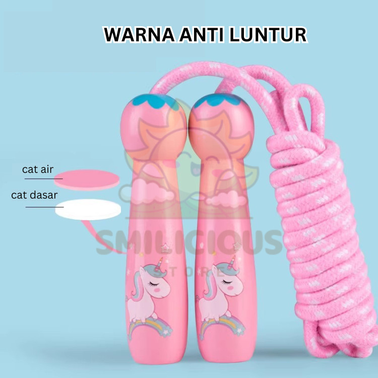 Tali Lompat Anak Dewasa Karakter 2.5 meter Tali Lompat Tali Jump Rope Skipping Rope Loncat Tali Skip