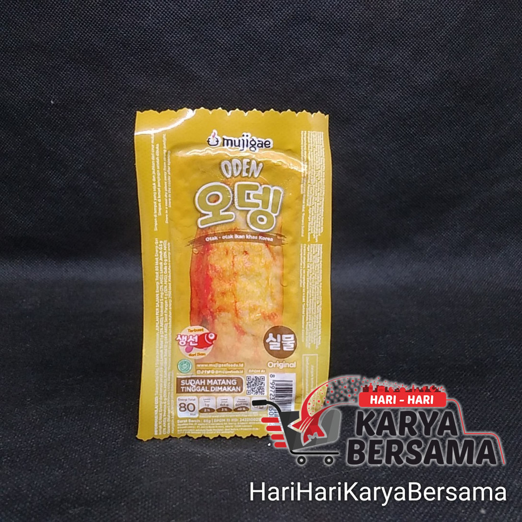

MUJIGAE ODEN OTAK-OTAK IKAN KHAS KOREA RASA ORIGINAL 65GR