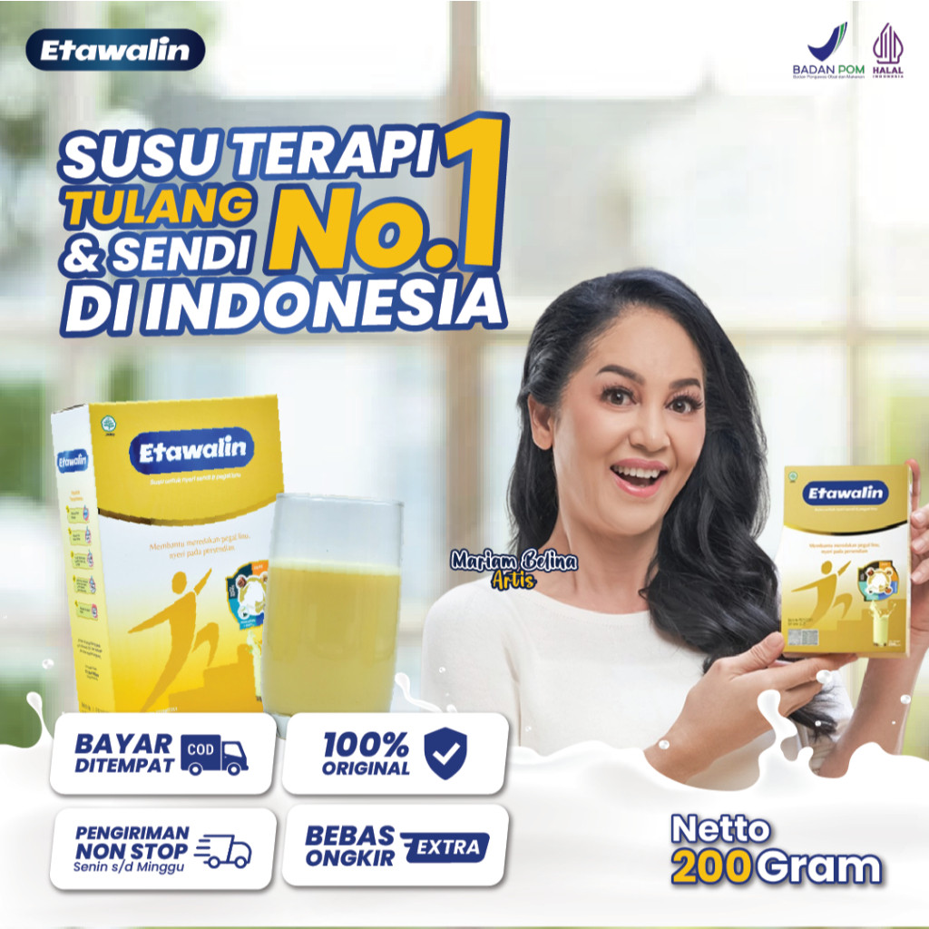 

Etawalin Susu Etawa dengan Rempah Alami Rahasia Menjaga Kesehatan Sendi dan Tulang Serta Mengatasi Asam Urat