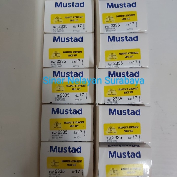 Kail mata pancing Mustad no 17