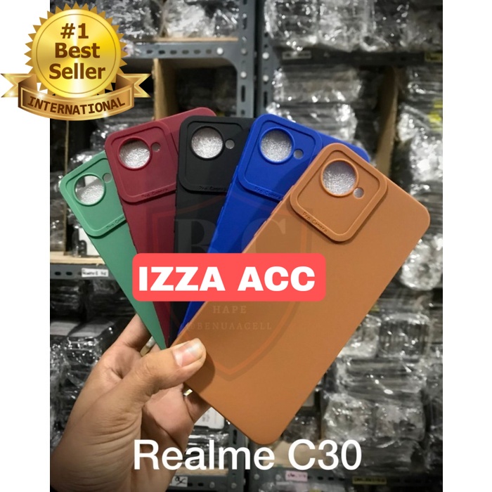 CASE REALME C30 -SOFTCASE PRO CAMERA REALME C30 SILIKON TPU
