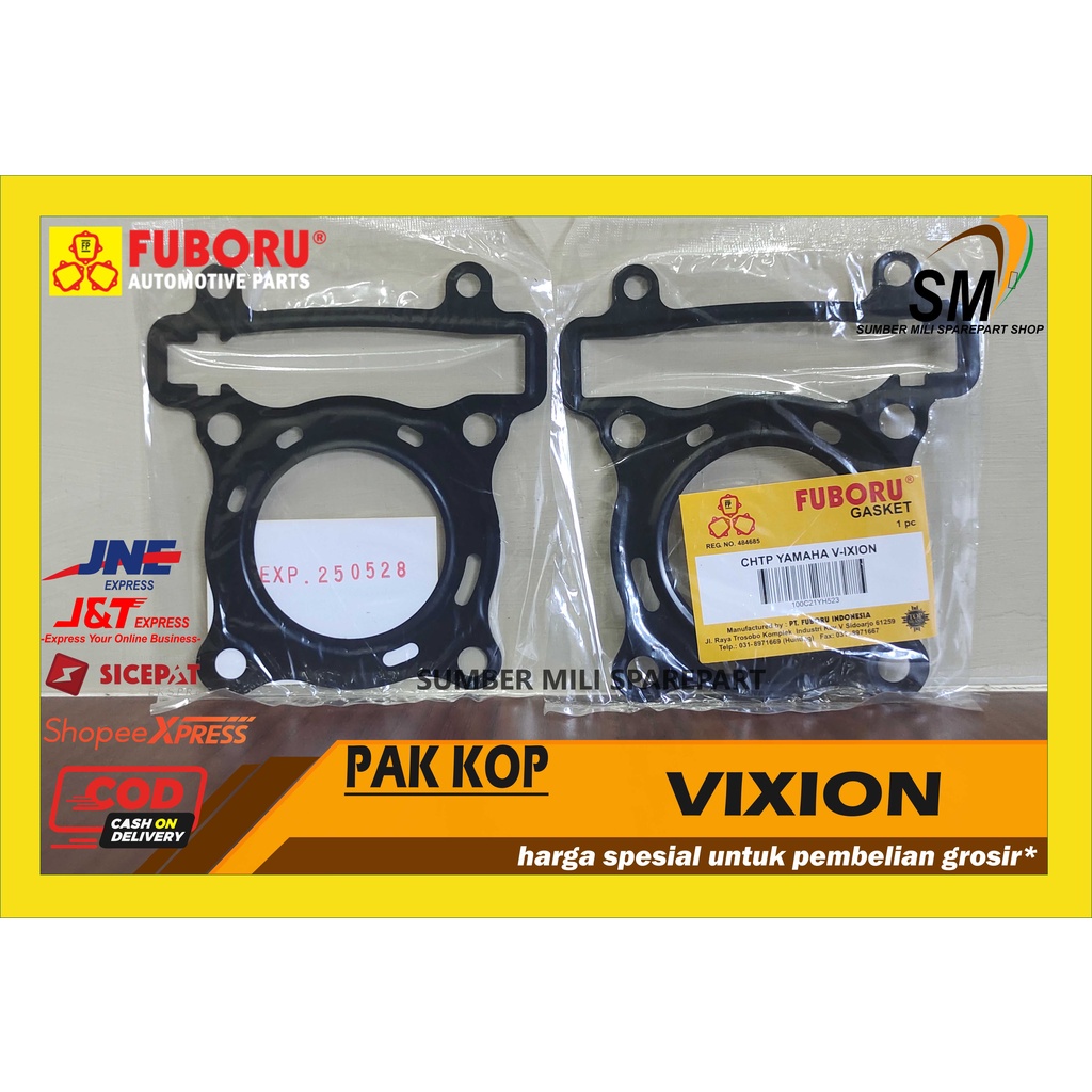PAKING KOP /HEAD VIXION FUBORU