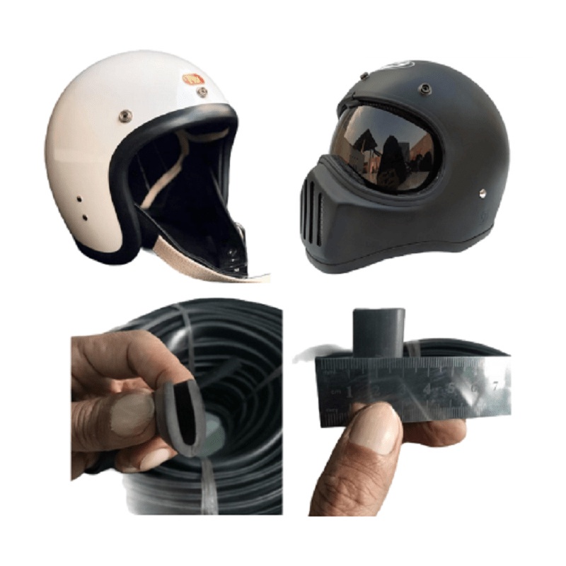 Karet list helm bogo cakil lebar 2 cm