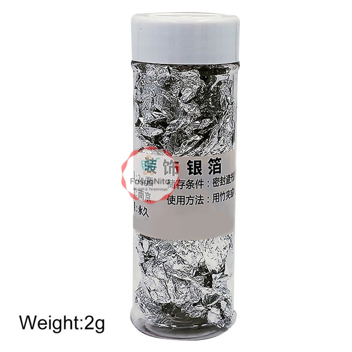 

Edible Foil Gold / Silver / Kertas Foil Emas (2 gr) - Gold - Silver - FasyAnita Mart Denpasar