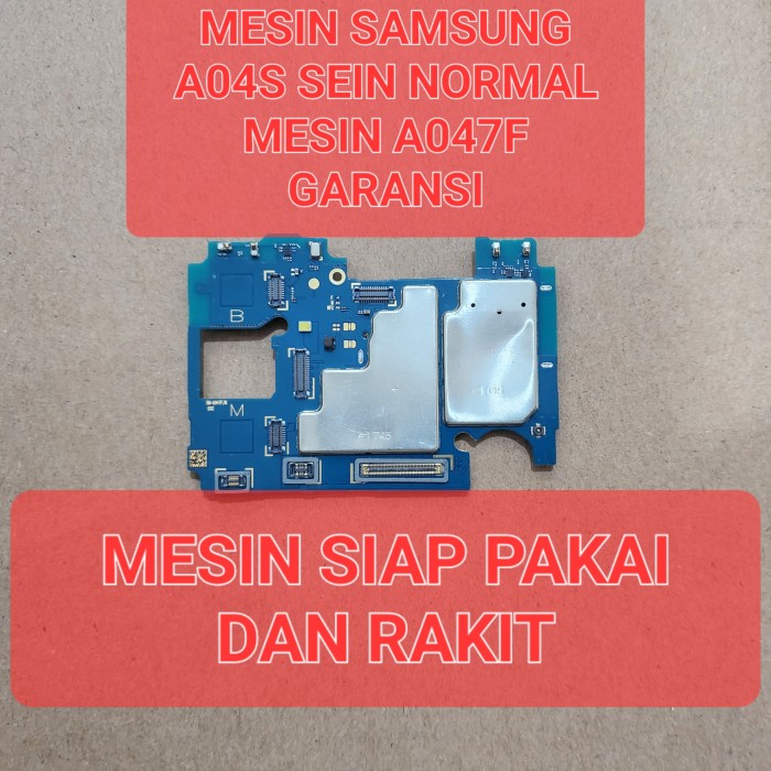 MESIN SAMSUNG A04S 4-64GB NORMAL MESIN SAMSUNG A04S NORMAL GARANSI