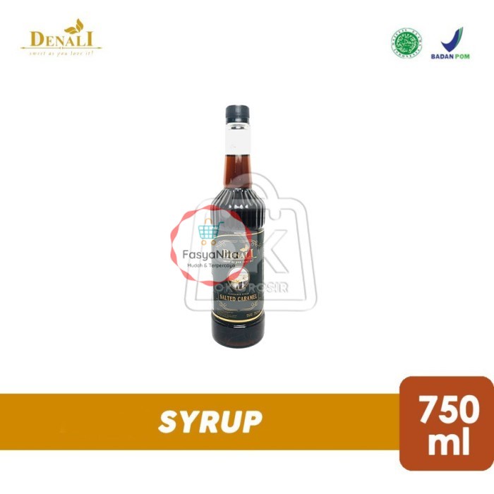 

Salted Caramel Syrup Denali / Sirup Karamel Asin (Botol Plastik 750ml) - FasyAnita Mart Denpasar