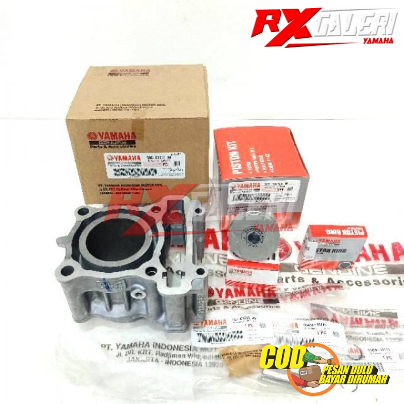 BLOK SEHER+PISTON KIT JUPITER MX NEW/JUPITER MX OLD (50C) ORIGINAL YAMAHA